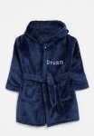PoP Candy Hooded Gown-navy Blue