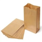 Brown Kraft Bags Size 1 100'S