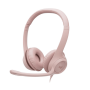 Logitech H390 USB Headset With Noise-cancelling MIC - Rose 981-001281