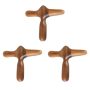 Bturegsau 3X Foot Massage Wooden Stick Tool On Hand Foot And Face Full Body Massage Tool Wooden Stick Relaxing Massage Tool