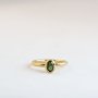 Oval Small - Green Tourmaline - Large