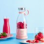 350ml Portable Electric Wireless Mini Fruit Blender Juicer - Perfect For On-the-Go