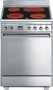 Smeg CX68CM8 Stainless Concert Cooker With 4 Burner Ceramic Hob 60CM