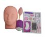 Eyelashes Practice Set With Mannequin Head Glue Blower & Fan