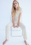Ribbed Pyjamas - Cream Marl