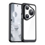 Shockproof Slimfit Candy Clear Cover Compatible:huawei Pura 80 Ultra