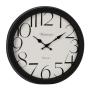 Wall Clock Verdana Black 40CM