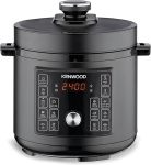 Kenwood 6L Pressure Cooker 16-IN-1 Multifunctional Cooker Black PCM90.000BK