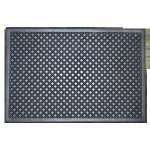 Moto-quip Rubber Mat 50CM X 35CM Black