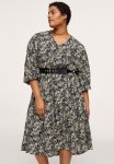 Plus Dress Cintu - Black