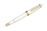 Sailor 1911L Fountain Pen – White With Gold Trim
