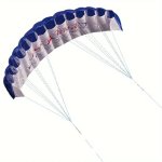 55INCH 1.4M Double Line Soft Stunt Parachute Kite