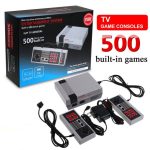 MINI Retro Tv Game Console Nes 8BIT Classic 500 Built-in GAMES+2 Controllers