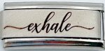 9MM Laser Italian Charm - Exhale Superlink