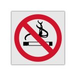 No Smoking Reflective Safety Sign PV01REF