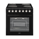 Built In Oven And Hob Set Black U336B-1