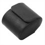 Portable Vintage Leather Watch Display Case Watch Storage Box Black S