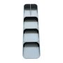 Smart Kitchen Cutlery Drawer Organizer Spoon Fork Storage Tray-grey
