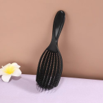 Women's Head Massage Comb Hair Comb 6 Colors Available - Black