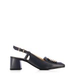 Diamant Slingback Heel -dark Blue