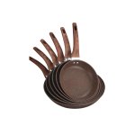 Fry Pan 3PIECE Non-stick Set Brown – 10000034-36-38