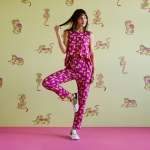 Kirstin Pants - Pink Tigers - 44 Xxxxlarge