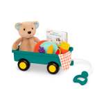 Teddy Bear Board Book & Picnic Set - Happyhues Cara-mellow Bear Playset