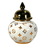 Ginger Jar White 18.5X21CM