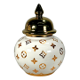 Ginger Jar White 18.5X21CM