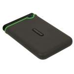Transcend 2TB Storejet M3 2.5" USB3.1 Rugged Hdd- Slim Iron Grey