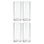 4 Pack - Elegant Containers For Kitchen Organisation - Transparent