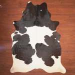 A Grade Cow Hide 282 Brown white XXL - Extra Extra Large Brown white Spotted