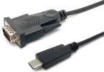 MicroWorld USB C To Serial Male Cable