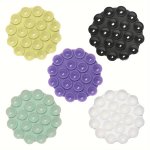 1PC Silicone Suction Cup Phone Mounts 7.01 Cm Diameter Adhesive Hands-free Phone Case Companions For Selfies Video Chats Compati