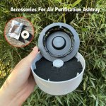 2 5PCS Accessories For Air Purification Ashtray Ring Scented Deodorant Tablets Replaceable Filter Frabric Household Gadget Chris