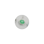 Natura L Crystal Spinning Necklace - Green Aventurine