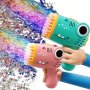 Dinosaur Bubble Blaster With 40-HOLE Design - Perfect For Outdoor Parties & Beach Fun Includes Aa Batteries Bubbles Not Included