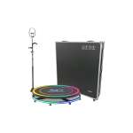 68CM 360-DEGREE Rotating Ring Light Photo Booth For Perfect Shots