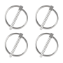Lynch Pin 4PCS Dia 4 5MM Safety Pins Trailer Lock Pin Retaining Pins