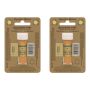 Sugarflair Tangerine Edible Blossom Tints Food Colouring Dust Powder - 2 Pack