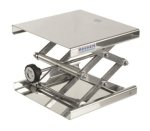 Bochem Lab-jack 18 10 Stainless Steel 100 X 100 Mm With Adjusting Wheel