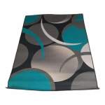Smte 120CM By 160CM Modern 3D Geometric Design Rug -FF104 With Keychain