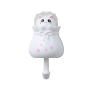 White Cute Cat Wall Hook