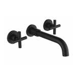 B Series - Dual Handle Mixer Blackened Brass