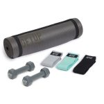 Getup Cardio & Training Set Includes Resistance Bands Mat And 2X1KG Dumbbells