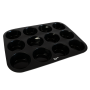 12 Cup Muffin Pan With Silicone Cups