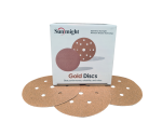 Sunlight 52221 Sunmight Velcro Gold Disc 125MM 5 Hole 1200 Grit - 100PC