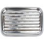 Kitchen Stainless Steel Bbq Roasting Grill Pan With Holes - 34CM