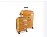 Cellini Cruze 2 Piece Large Travel Set - Mari Gold - Ys Travel Bags