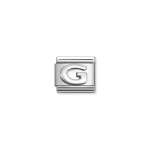 Composable Classic Link Letter G Silver